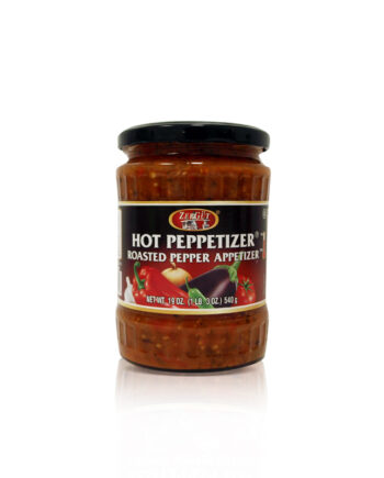 Zergut Hot Peppetizer Roasted Pepper Appetizer 19 OZ