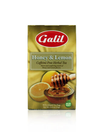 Galil Honey & Lemon Caffeine Free Herbal Tea 20 TB
