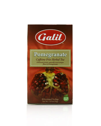 Galil Pomegranate Caffeine Free Herbal Tea 20 TB