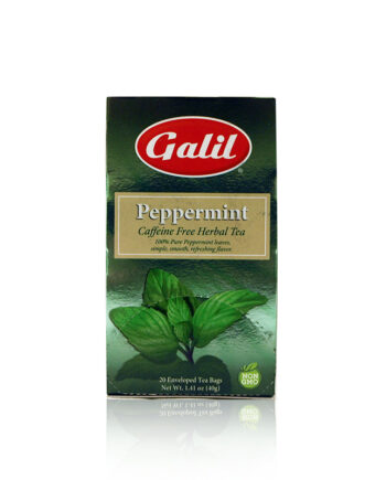 Galil Peppermint Caffeine Free Herbal Tea 20 TB