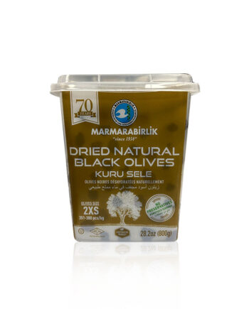 Marmarabirlik Dried Natural Black Olives 2XS 800g