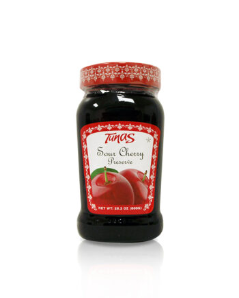 Tunas Sour Cherry Preserve (Moraba Albaloo) 28.2 OZ