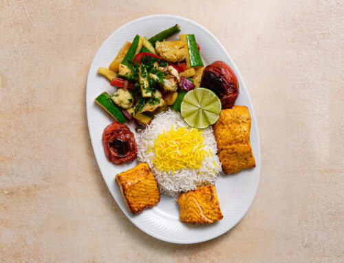 Yekta Kabob Counter - Salmon Kabob
