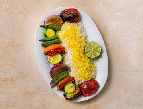 Yekta Persian Market & Kabob Counter - Veggie Kabob