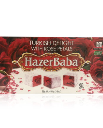 Hazer Baba Turkish Delight with Rose Petals