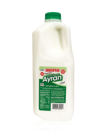 Merve Mint Flavored Yogurt Drink (Dough) Half Gallon