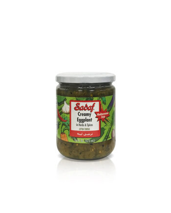 Sadaf Creamy Eggplant in Herbs and Spices 16 OZ