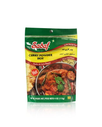 Sadaf Curry Powder Hot (Poodre Curry Tond) 4 Oz