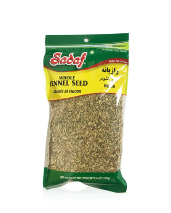 Sadaf Whole Fennel Seeds (Razianeh) 6 OZ