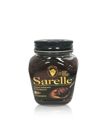 Sarelle Hazelnut Spread with Bitter Chocolate 12.34 OZ