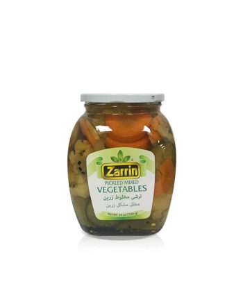 Zarrin Pickled Mix Vegetables 24 OZ