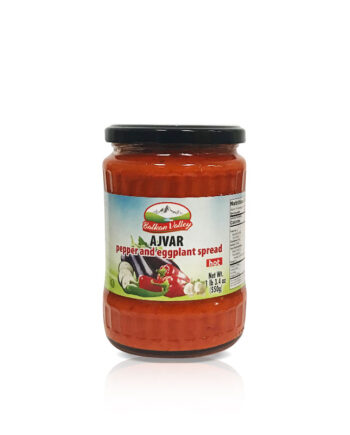Balkan Valley Hot Ajvar Prepared Eggplant