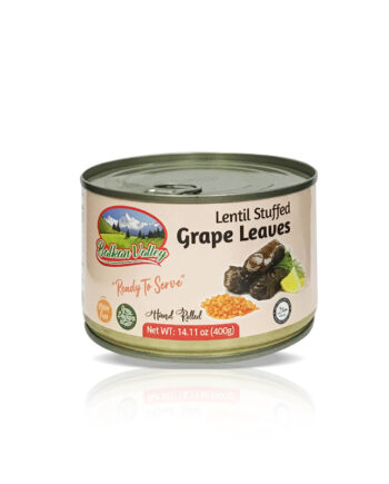 Balkan Valley Lentil Stuffed Grape Leaves 14.11