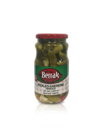 Berrak Pickled Gherkins Whole (Khiarshoor) 12 OZ