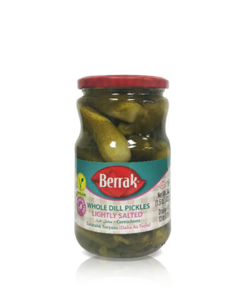 Berrak Whole Dill Pickles (Khiarshoor) 24 OZ