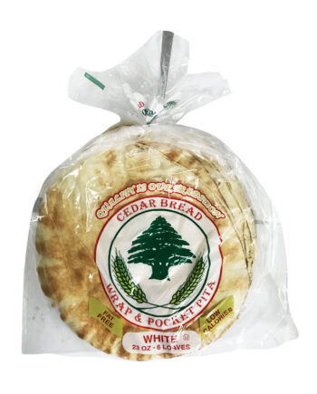 Cedar White Pita Bread Pack of 6