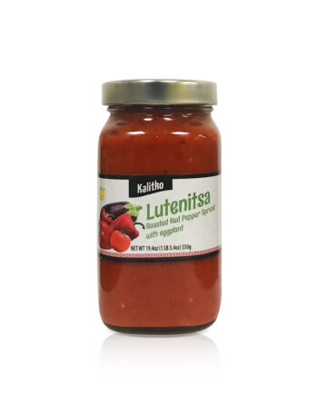 Kalitko Lutenitsa Roasted Red Pepper Spread with Eggplant 19.4 OZ