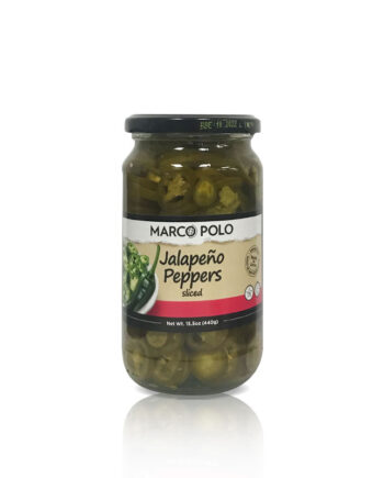 Marco Polo Jalapeno peppers sliced 15.5 OZ