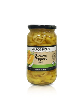 Marco polo Banana Peppers 15 OZ