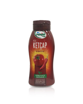 Pinar Hot Ketchup (Sos Gojeh Farangi Tond) 420 G