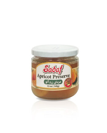 Sadaf Apricot Preserve (Moraba Zardaloo) 12 OZ