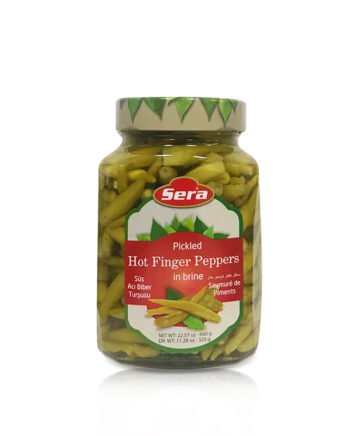 Sera Pickled Hot Finger Peppers in Brine 11.28 OZ