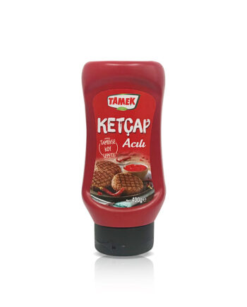Tamek Hot Ketchup (Sos Gojeh Farangi Tond) 400 G