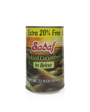 Sadaf Pickled Cucumbers in Brine (Khiarshoor) 22.9 OZ