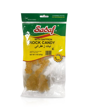 Sadaf Rock Candy with Saffron (Nabat Zafarani) 227 G
