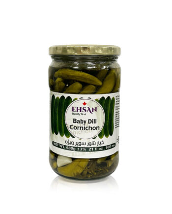 Ehsan Baby Dill Cornichon (Khiarshoor Super Irani) 21 FL OZ