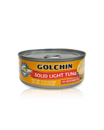Golchin Solid Light Tuna in Vegetable Oil (Ton Mahi) 5 OZ
