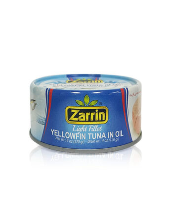 Zarrin Yellowfin Tuna in Oil (Ton Mahi) 6 OZ