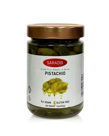 Saradis Greek Pistachio in Syrup (Moraba Pesteh) 16 OZ