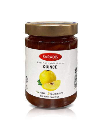 Saradis Greek Quince in Syrup (Moraba Beh) 16 OZ