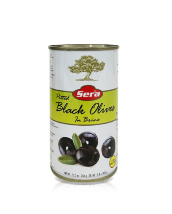 Sera Pitted Black Olives (Zeytoon Siah) 12.7 OZ