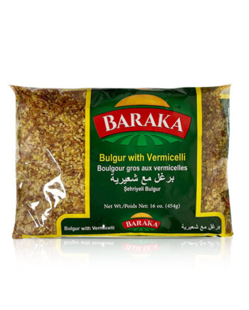 Baraka Bulgur with Vermicelli (Balghour) 16 OZ