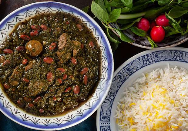 Ghormeh Sabzi - Persian Food