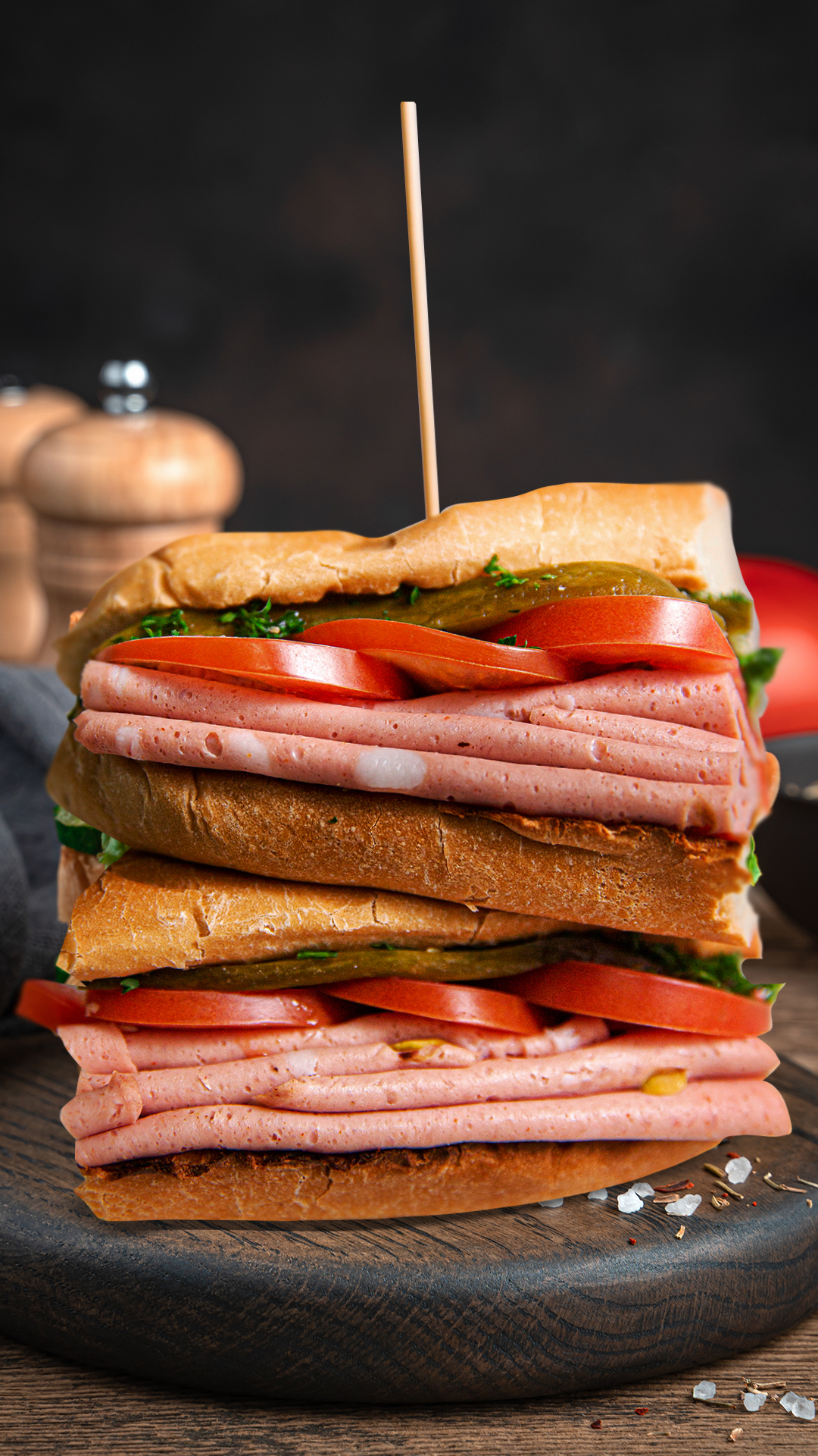 Yekta Mortadella Sandwich