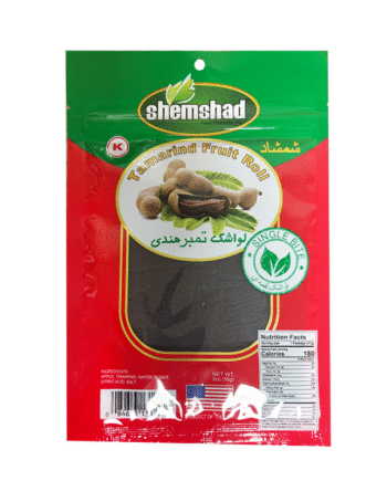 Shemshad Tamarind Fruit Roll (Lavashak Tambr Hendi) 2 OZ