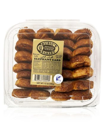 Rubic's Bakery Elephant Ears Cookie (Shirini Goosh Fily) 12 OZ