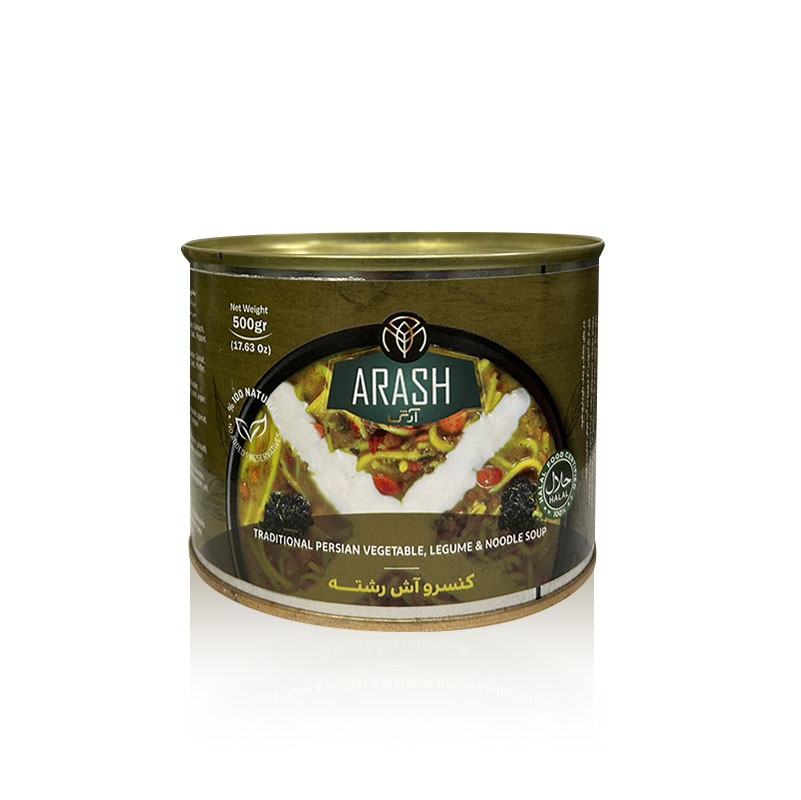 Arash Persian Noodle Soup can (Ash Reshteh) 500 G