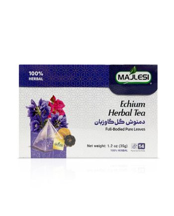 Majlesi Echium Herbal Tea Bags (Gol Gav Zaban) 14 Tea Bags