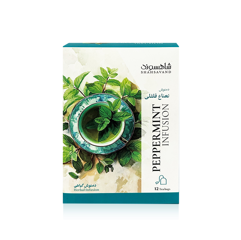 Shahsavand Peppermint Infusion 12 Tea Bags